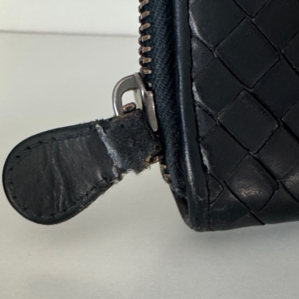 Bottega Veneta Black Zippy Long Wallet Women’s - Picture 4 of 14